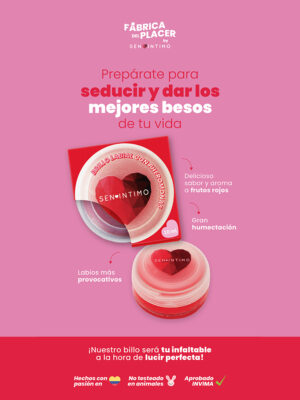 Brillo labial x10ml frutos rojos - Image 3